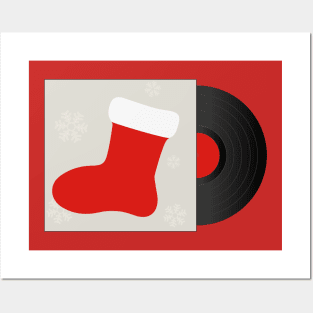 Winter Socks | Vinyl Music | Christmas Party Posters and Art